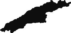Insel-Silhouette